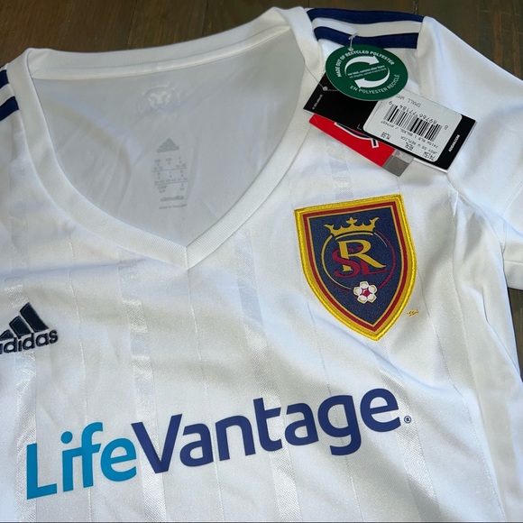 ❤️👸🏻❤️NWT Adidas MLS Salt Lake 2017 Replica Soccer Jersey❤️👸🏻❤️ - Picture 2 of 5